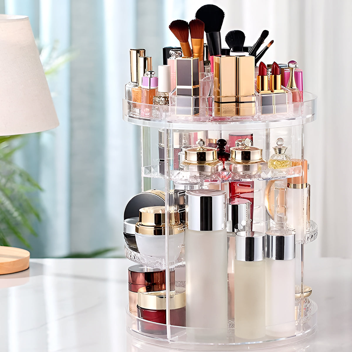 Organizador cosmético 360° premium