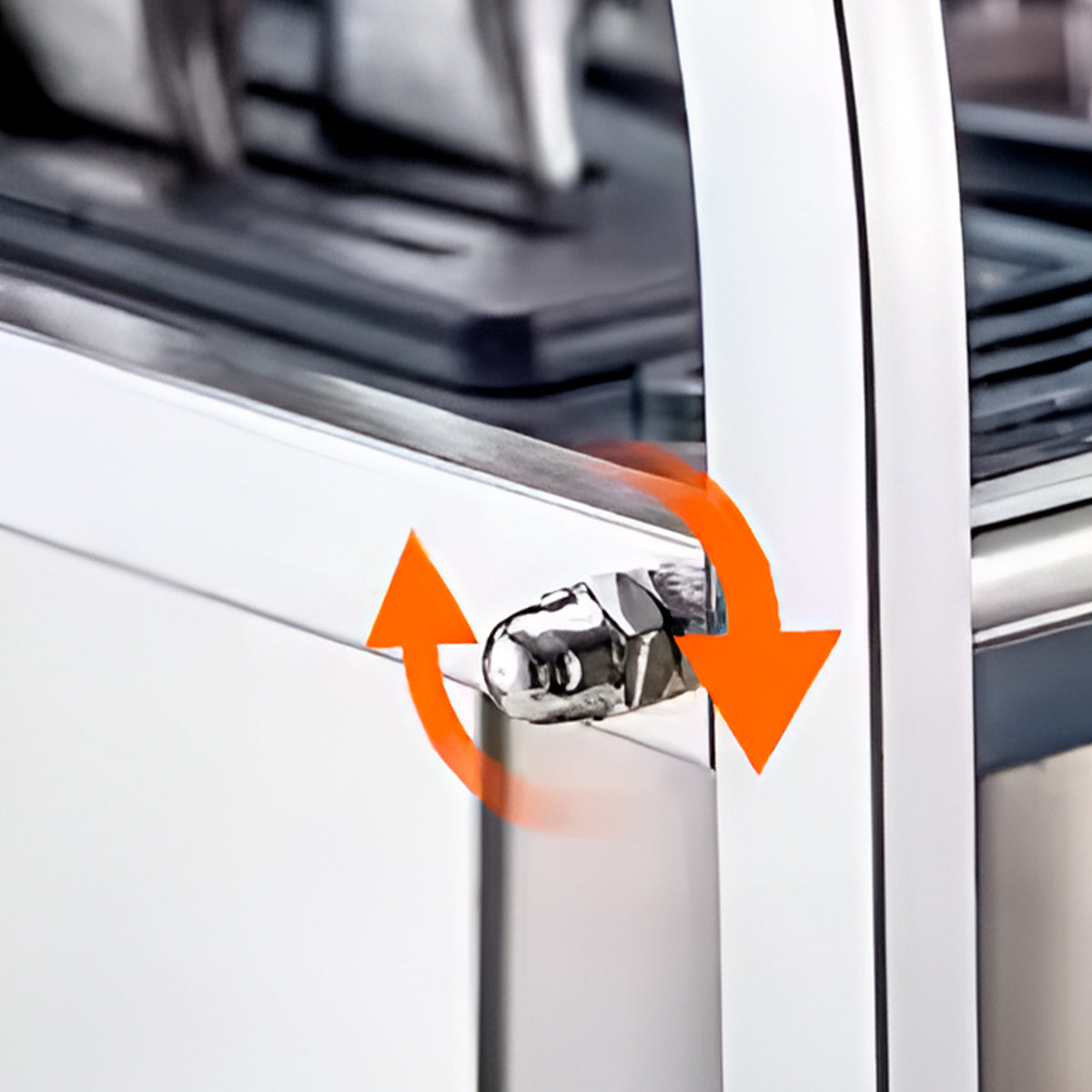 Escurridor de platos  3 niveles de acero inoxidable