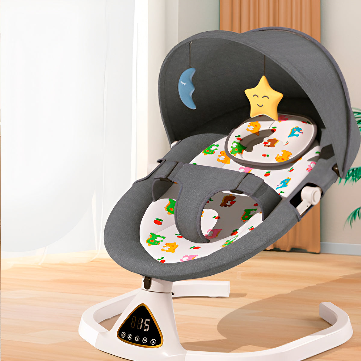 Mecedora para bebe con accesorios